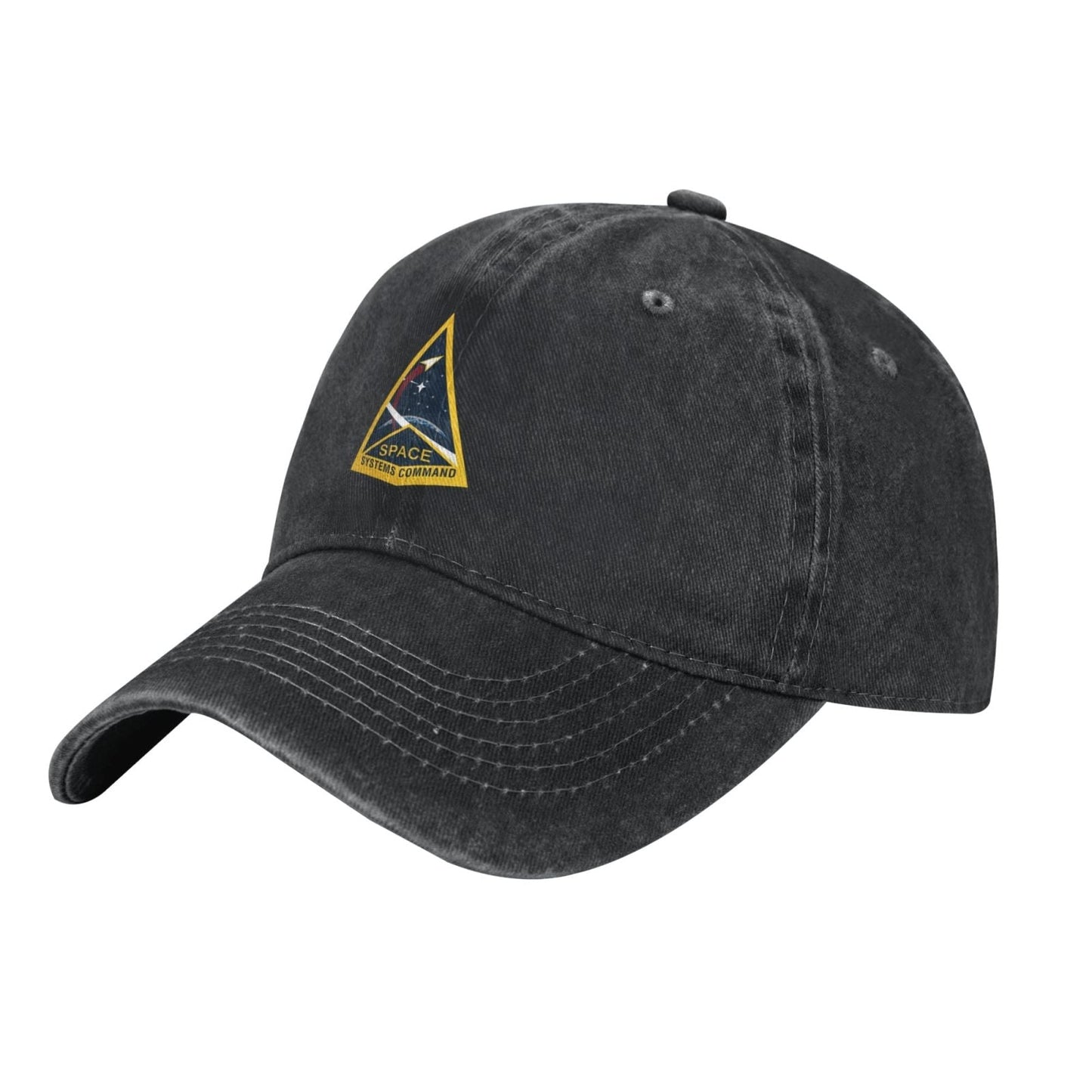Space Systems Command Emblem Printing unisex baseball cap adjustable cap veteran gift