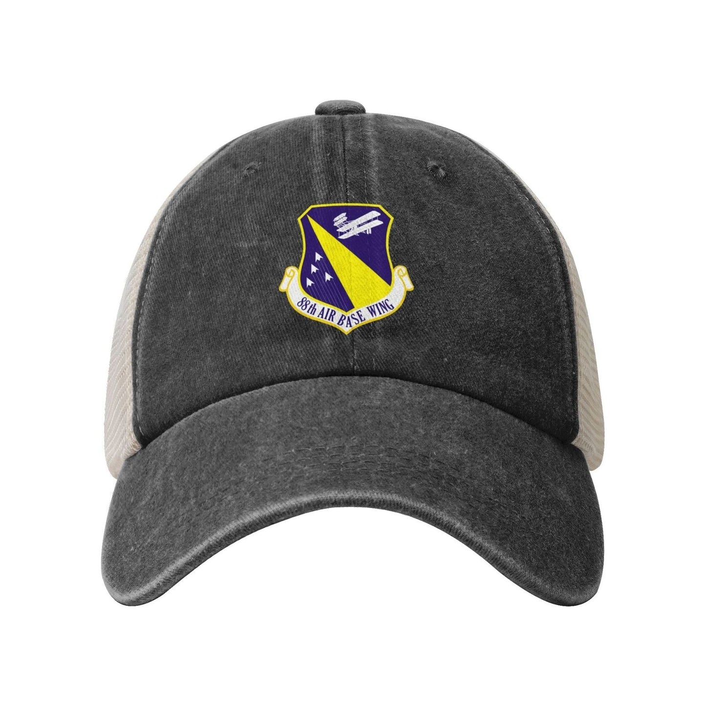 88th Air Base Wing Printed unisex baseball cap adjustable grid baseball cap veteran gift