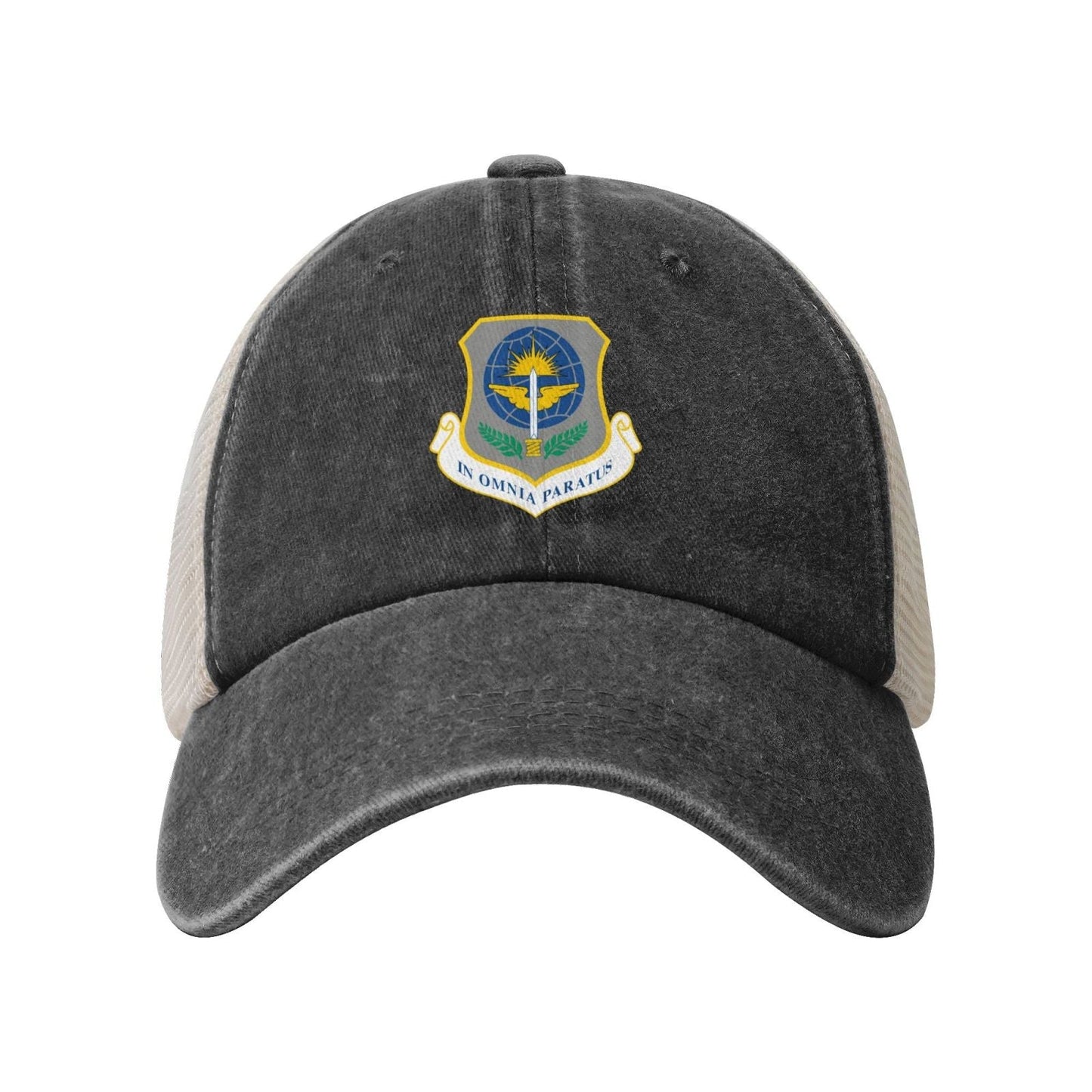 62d Airlift Wing Printed unisex baseball cap adjustable grid baseball cap veteran gift
