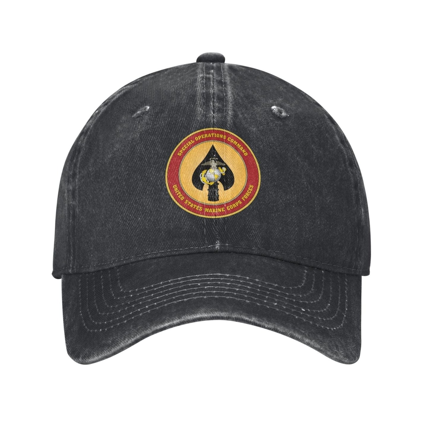 Seal Of Marine Corps Forces Special Operations Command (MARSOC) Printed unisex baseball cap adjustable cap veteran gift