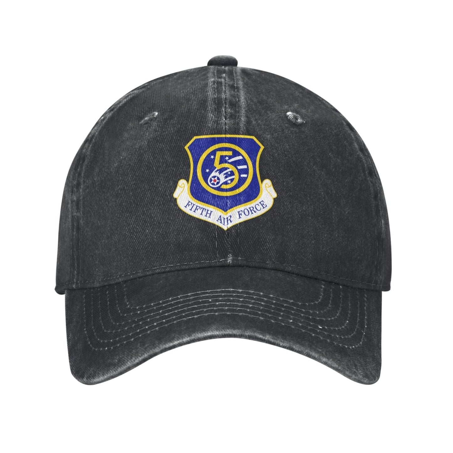 Fifth Air Force-Emblem Printed unisex baseball cap adjustable cap veteran gift