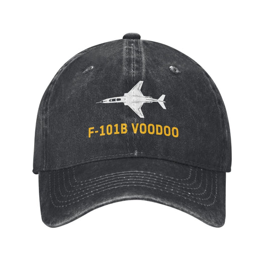 F-101B VOODOO Printing unisex baseball cap adjustable hats Outdoor leisure hat veteran gift