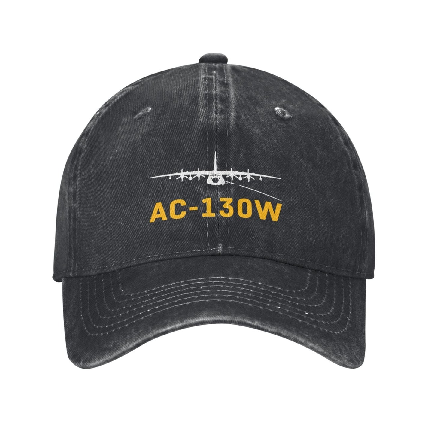 AC-130W Printing unisex baseball cap adjustable hats Outdoor leisure hat veteran gift