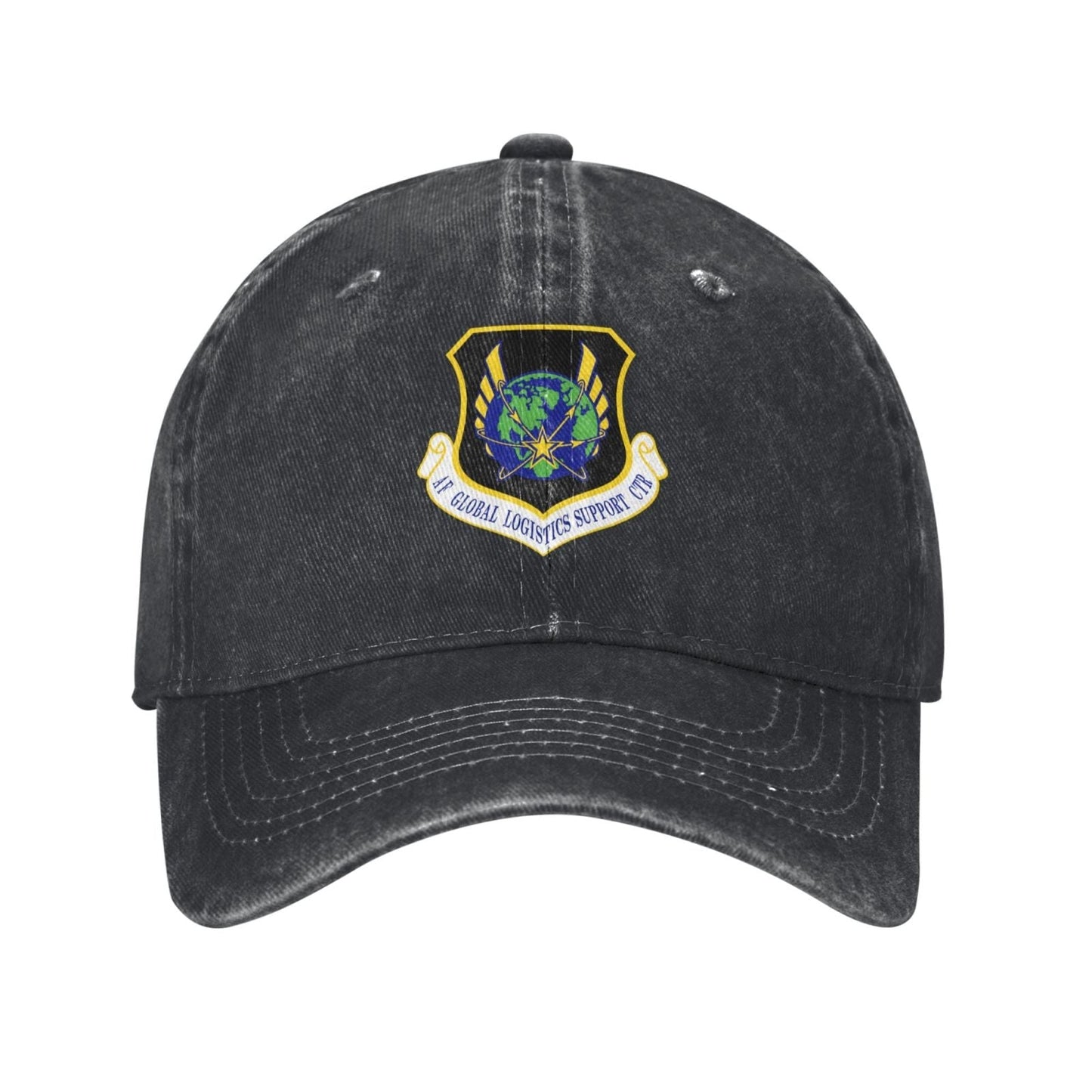 USAF-Global Logistical Support Center Printed unisex baseball cap adjustable cap veteran gift