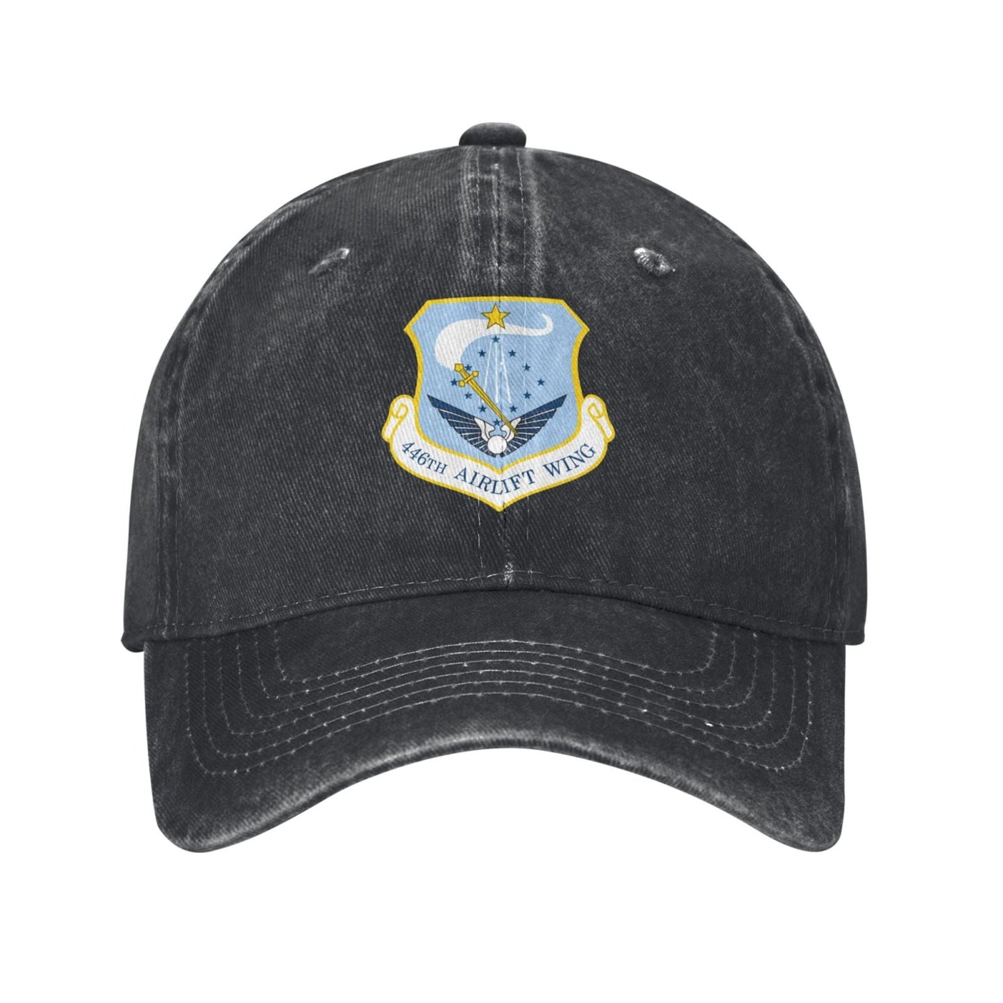 446th Airlift Wing Printing unisex baseball cap adjustable cap veteran gift