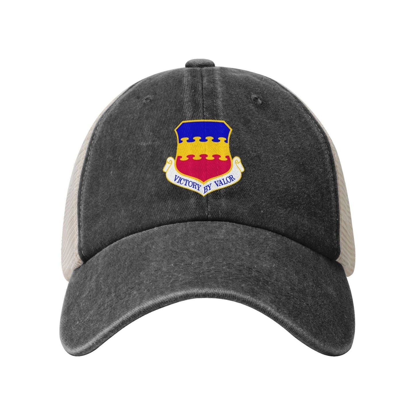 20th Fighter Wing Printed unisex baseball cap adjustable grid baseball cap veteran gift