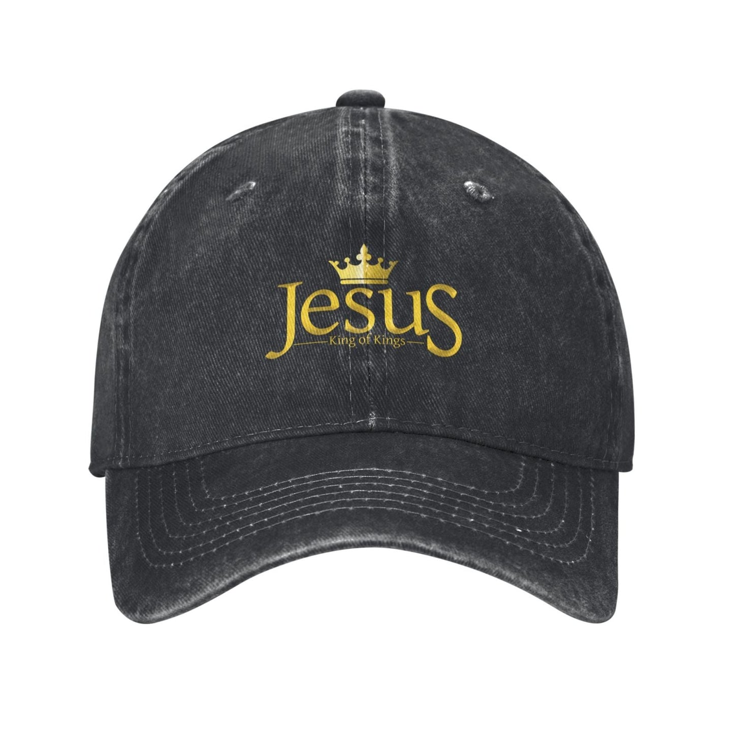 Jesus King of Kings Printing unisex baseball cap adjustable hats veteran gift
