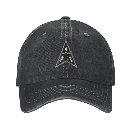 Space Delta 4 Emblem Printing unisex baseball cap adjustable cap veteran gift