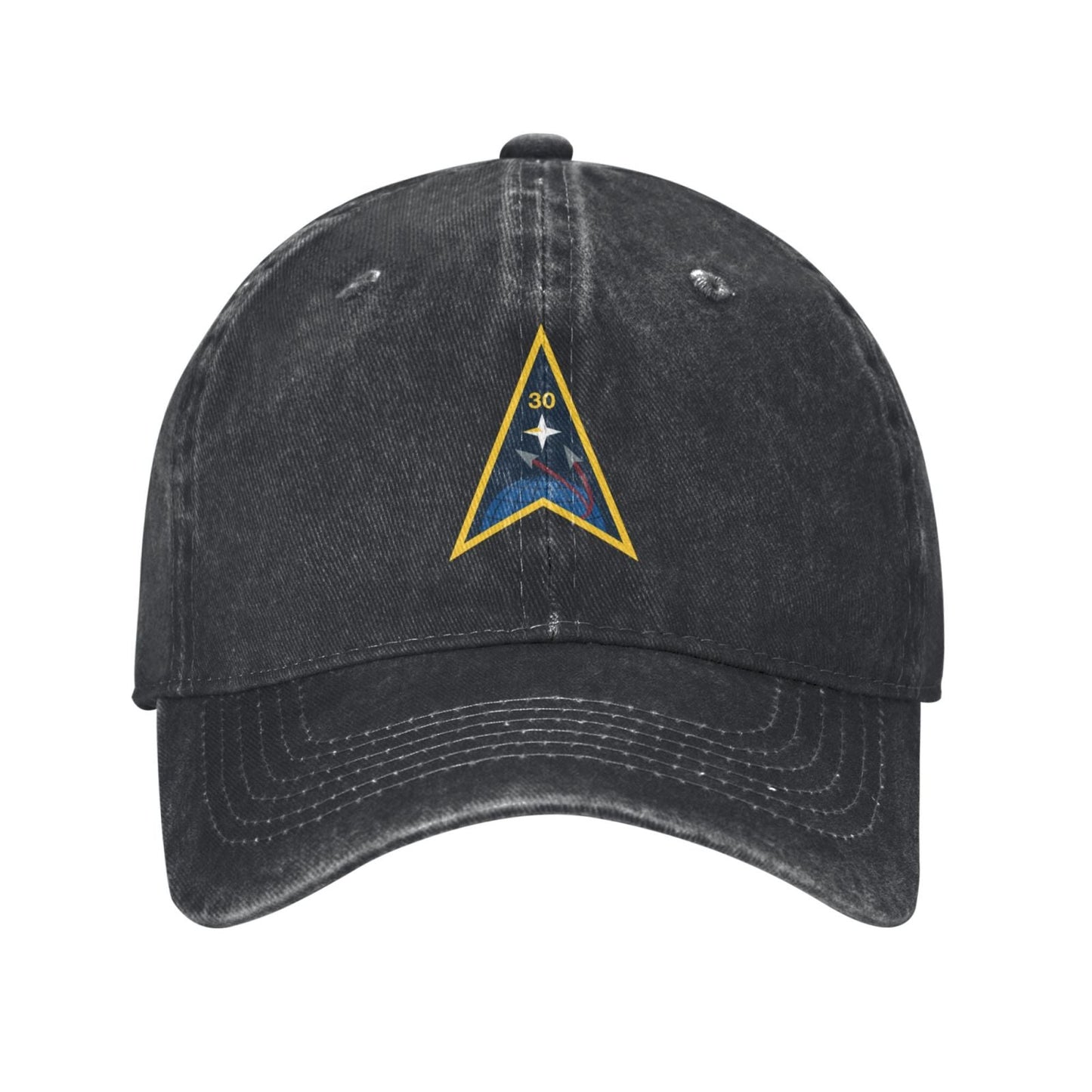 Space Launch Delta 30 Emblem Printing unisex baseball cap adjustable cap veteran gift
