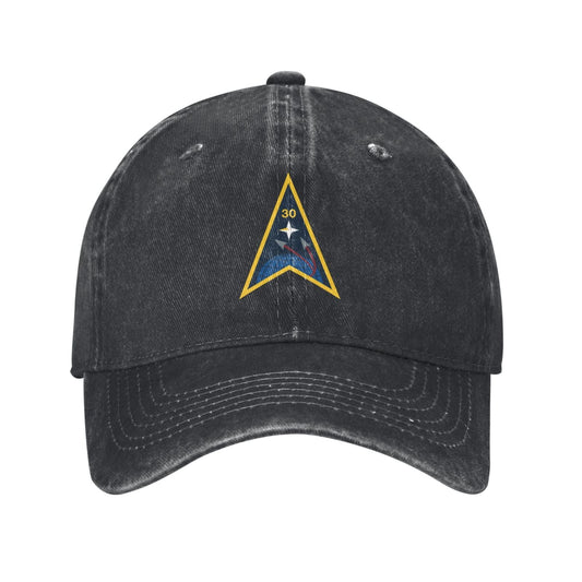 Space Launch Delta 30 Emblem Printing unisex baseball cap adjustable cap veteran gift