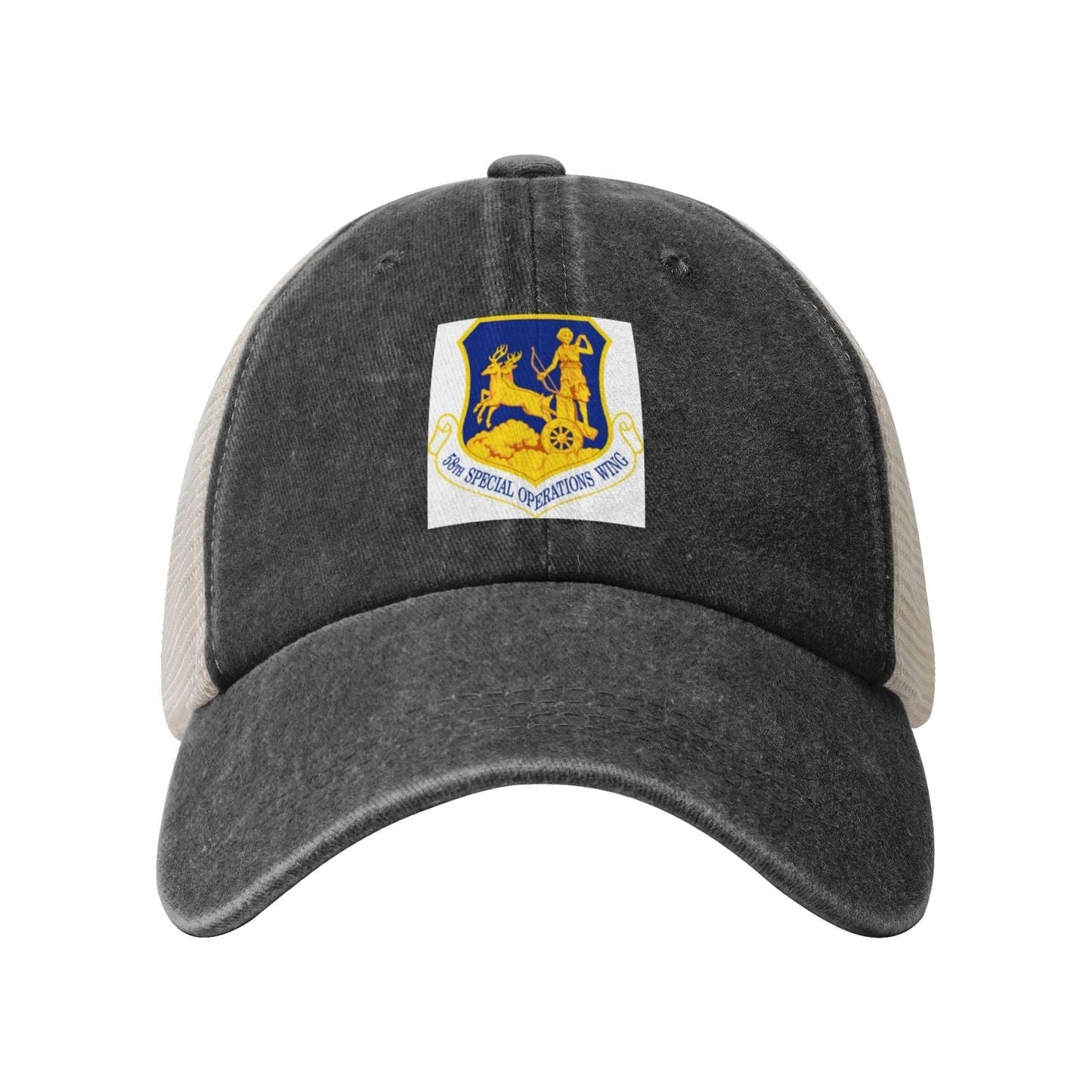 58th Special Operations Wing Printed unisex baseball cap adjustable grid baseball cap veteran gift