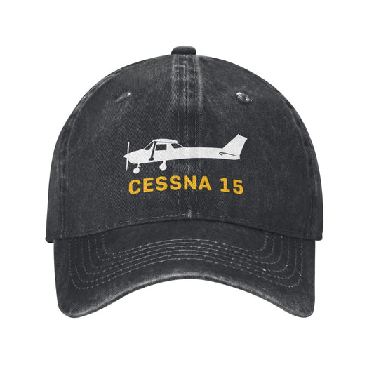 Cessna 15 Printing unisex baseball cap adjustable hats Outdoor leisure hat veteran gift