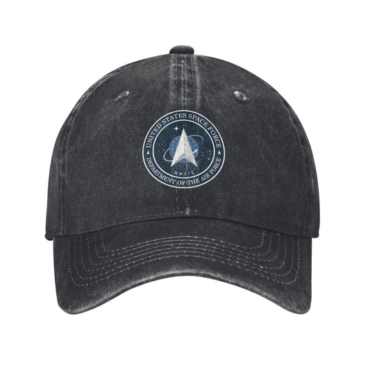 Seal Of The United States Space Force Printing unisex baseball cap adjustable cap veteran gift