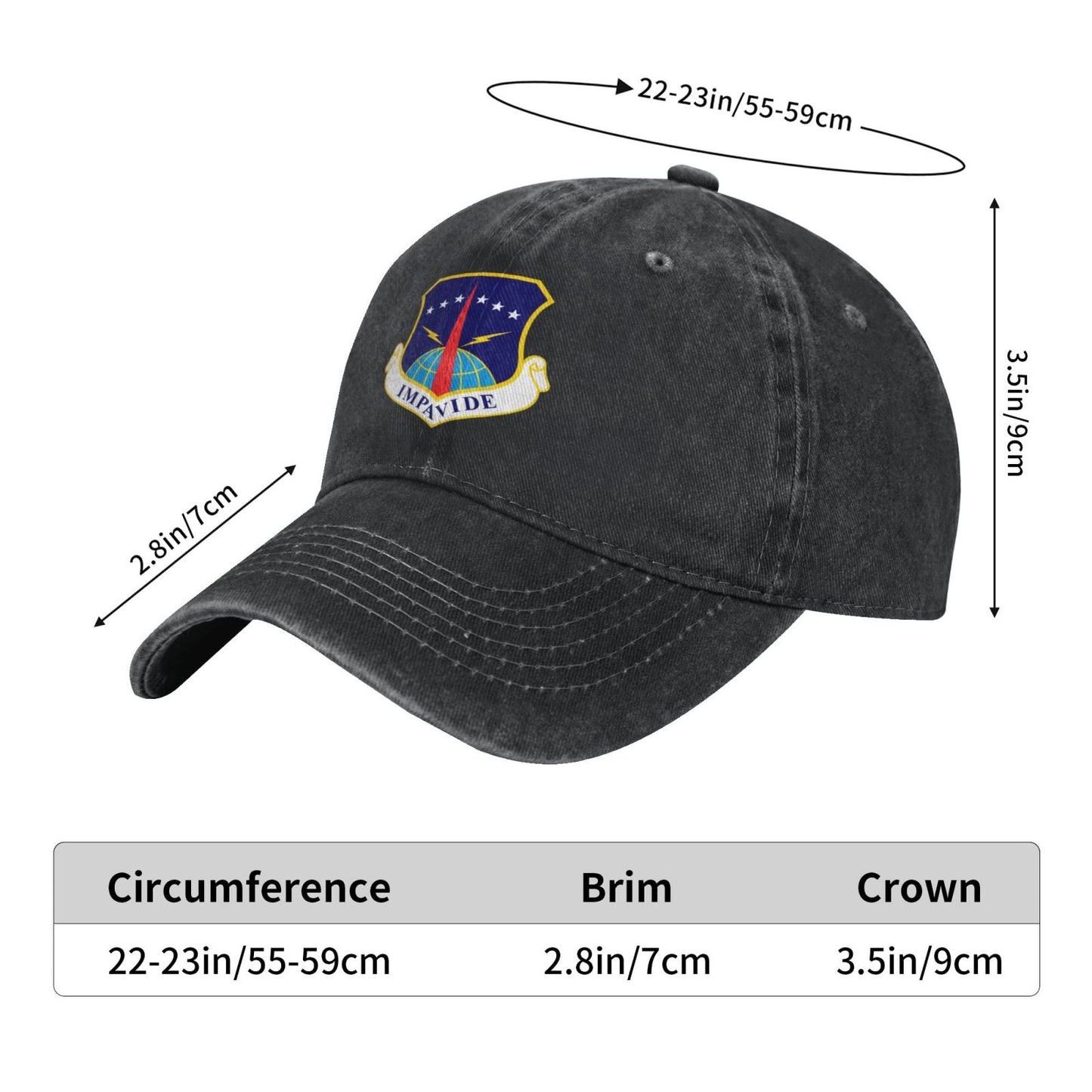 90th Space Wing Printing unisex baseball cap adjustable cap veteran gift