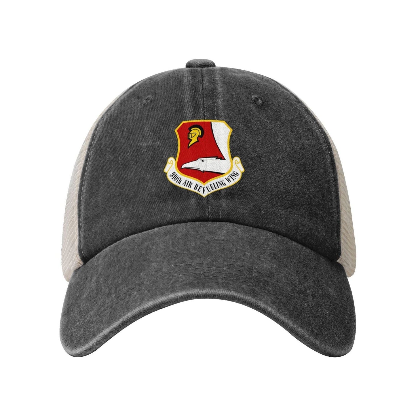940th Air Refueling Wing Printed unisex baseball cap adjustable grid baseball cap veteran gift