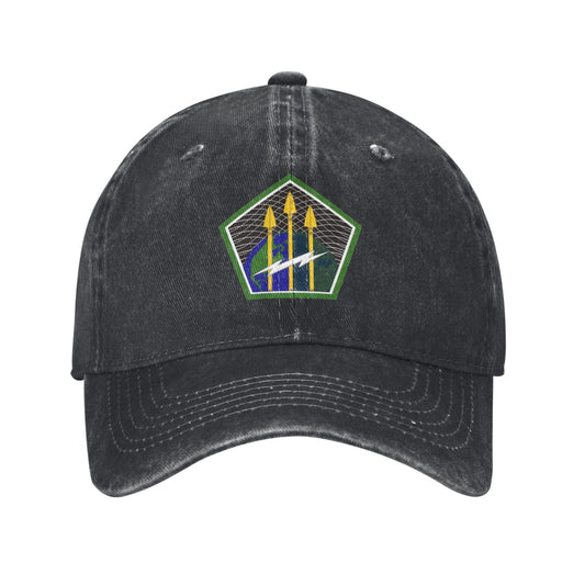 US Army Cyber Command SSI Printing unisex baseball cap adjustable cap veteran gift