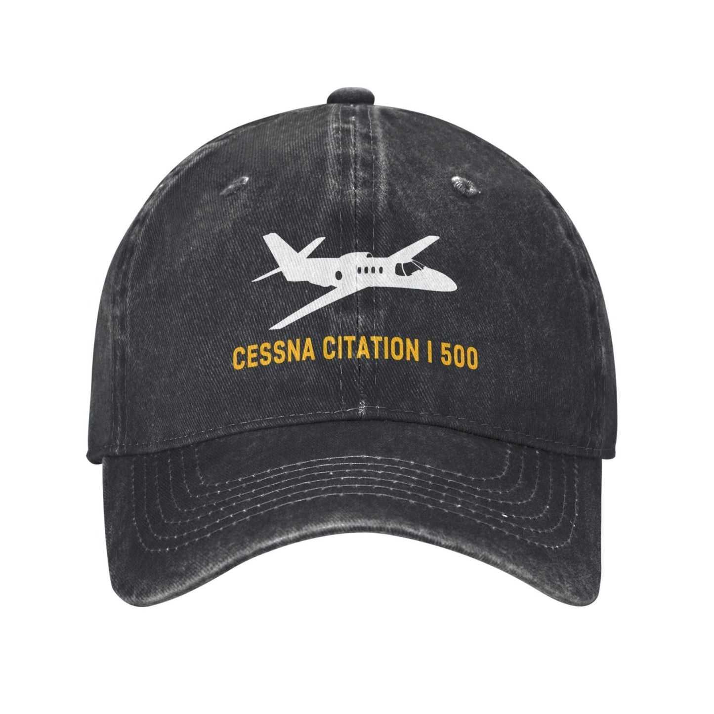 Cessna Citation I 500 Printing unisex baseball cap adjustable hats Outdoor leisure hat veteran gift