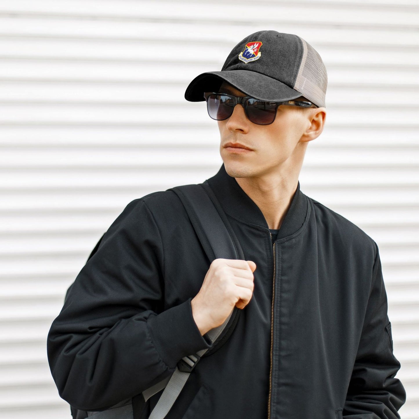 927th Air Refueling Wing Printed unisex baseball cap adjustable grid baseball cap veteran gift