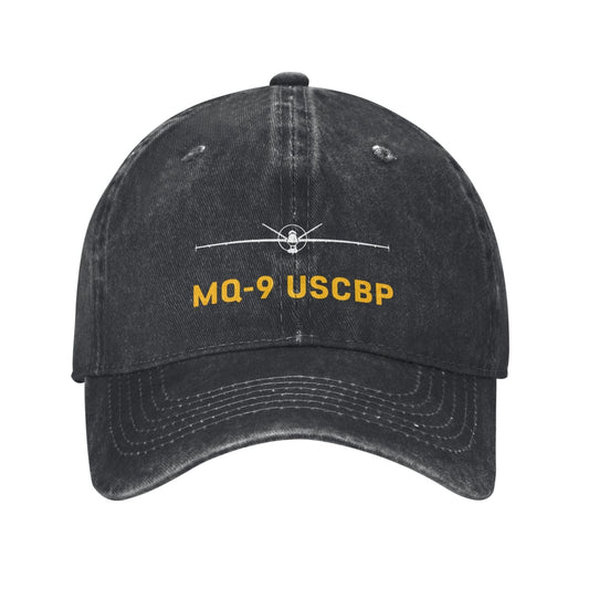 MQ-9 USCBP Printing unisex baseball cap adjustable hats Outdoor leisure hat veteran gift