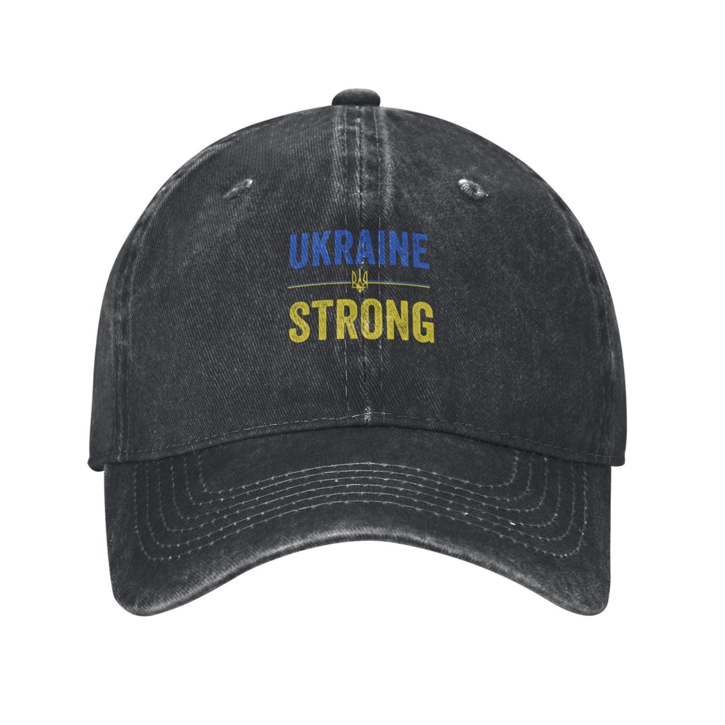 UKRAINE STRONG Printed unisex baseball cap adjustable cap outdoor sunshade trucker hat