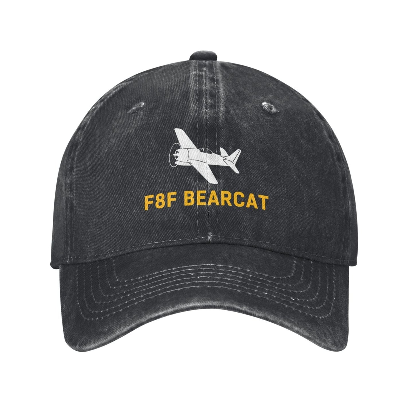 F8F Bearcat Printing unisex baseball cap adjustable hats Outdoor leisure hat veteran gift