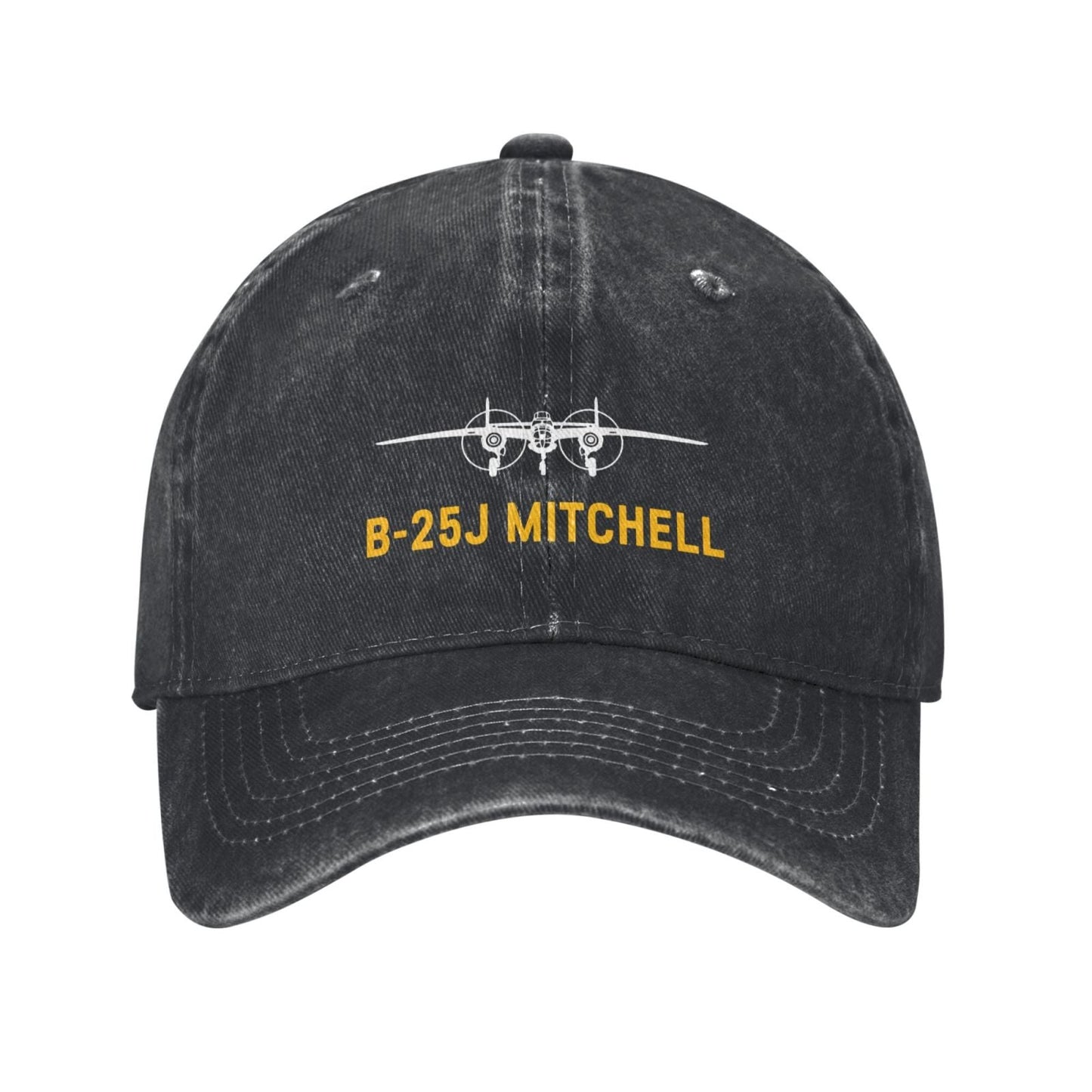 B-25J MITCHELL Printing unisex baseball cap adjustable hats Outdoor leisure hat veteran gift
