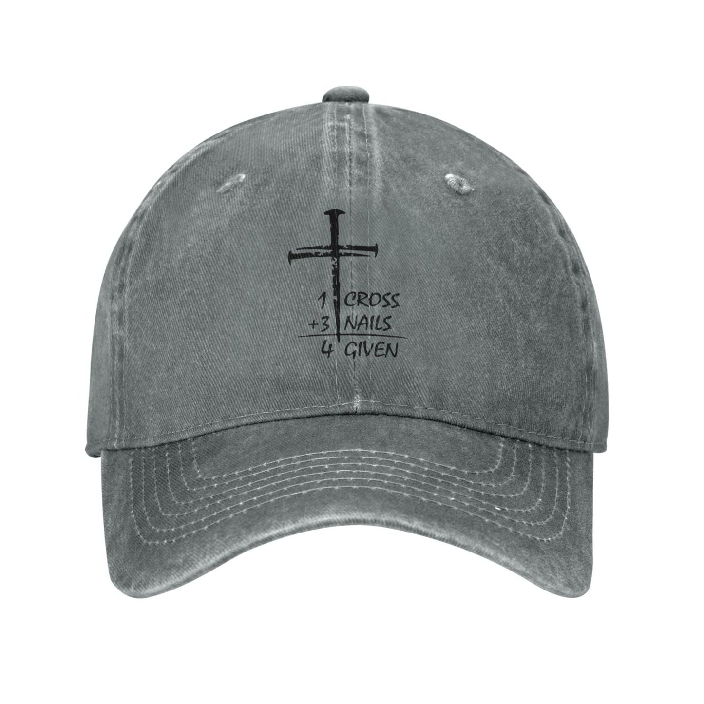 Christian Cross Inspirational Religious Printing unisex baseball cap adjustable hats Outdoor leisure hat trucker cap