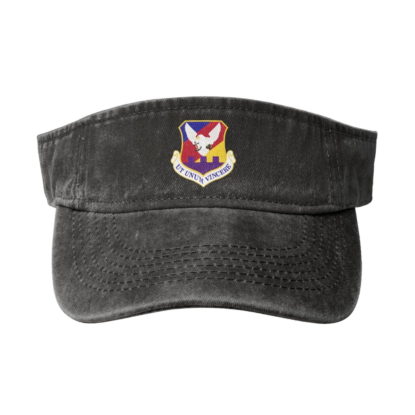 87th Air Base Wing-Emblem Printing adjustable Empty Top Baseball Sun Cap unisex outdoor sport hat veterans gift