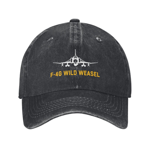 F-4G WILD WEASEL Printing unisex baseball cap adjustable hats Outdoor leisure hat veteran gift