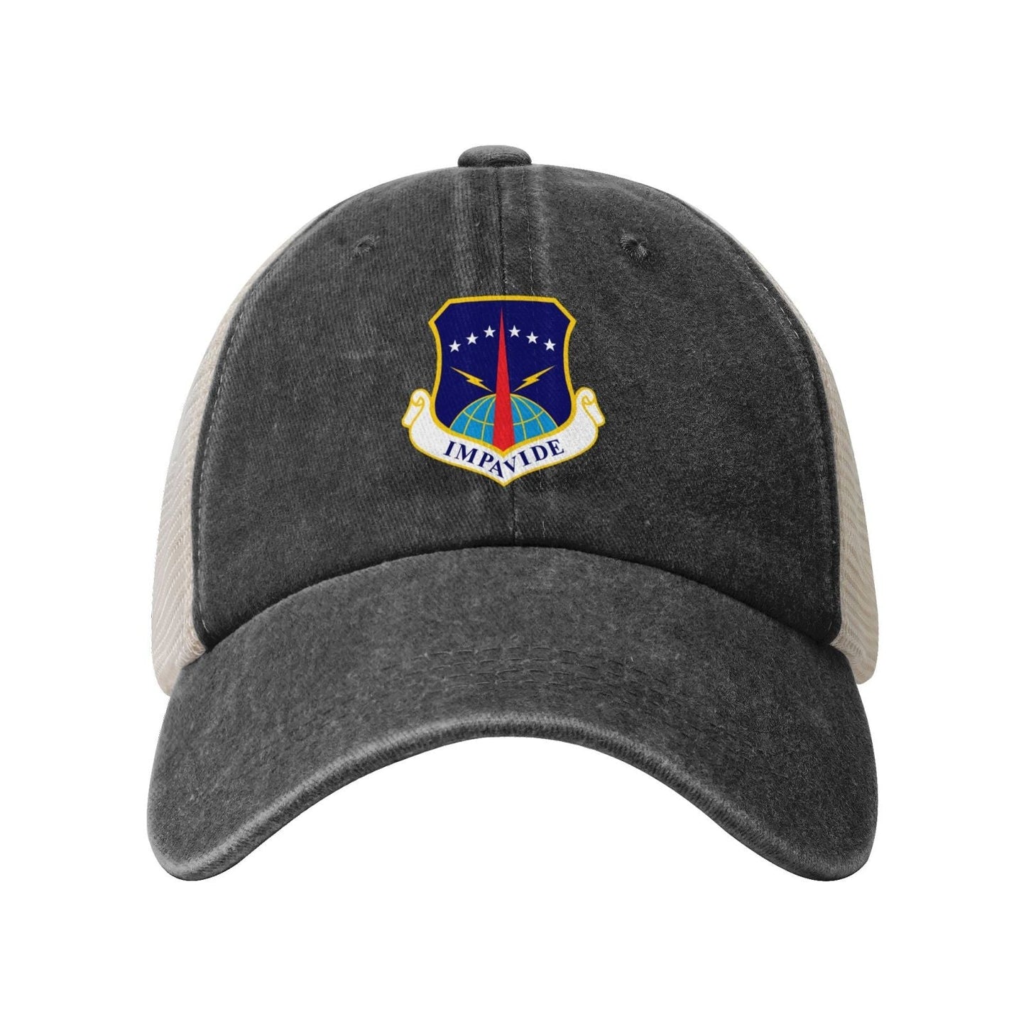 90th Space Wing Printed unisex baseball cap adjustable grid baseball cap veteran gift