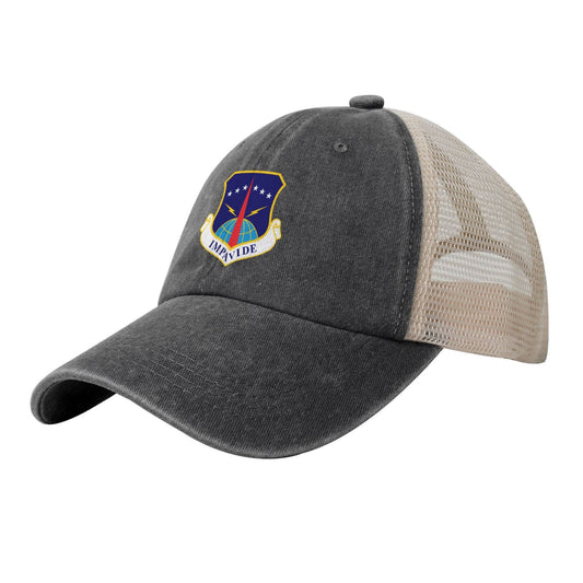 90th Space Wing Printed unisex baseball cap adjustable grid baseball cap veteran gift