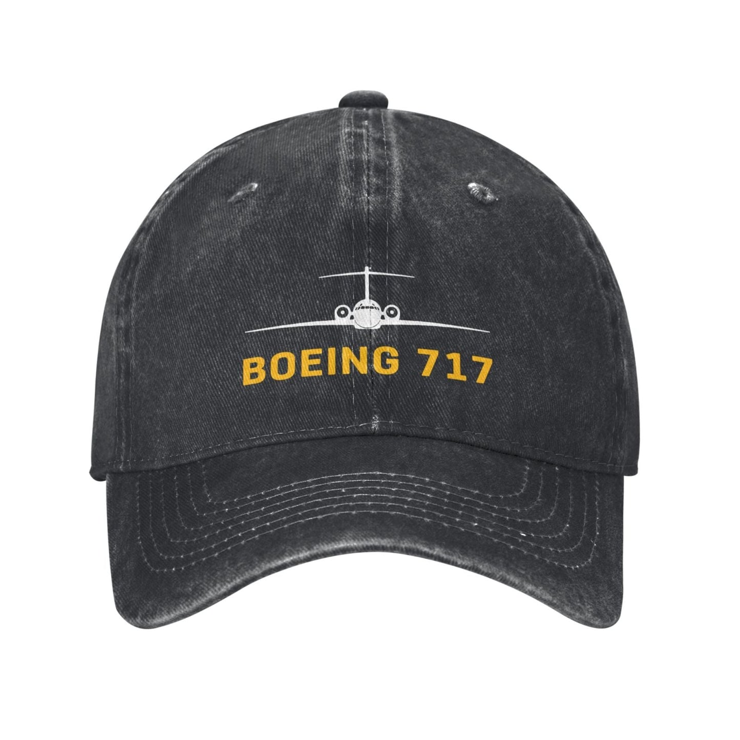 Boeing 717 Printing unisex baseball cap adjustable hats Outdoor leisure hat veteran gift
