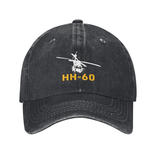 HH-60 Printing unisex baseball cap adjustable hats Outdoor leisure hat veteran gift