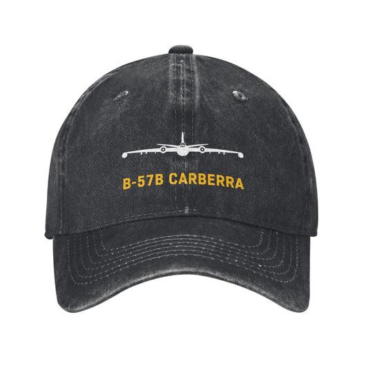 B-57B Carberra Printing unisex baseball cap adjustable hats Outdoor leisure hat veteran gift