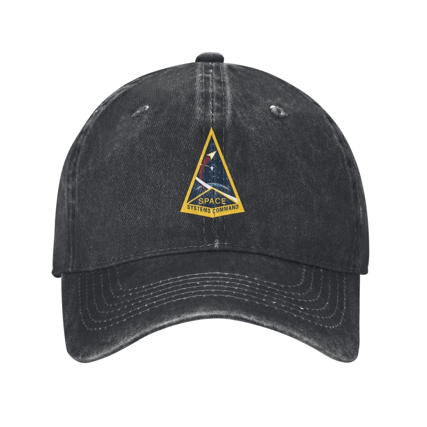 Space Systems Command Emblem Printing unisex baseball cap adjustable cap veteran gift