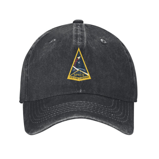 Space Systems Command Emblem Printing unisex baseball cap adjustable cap veteran gift