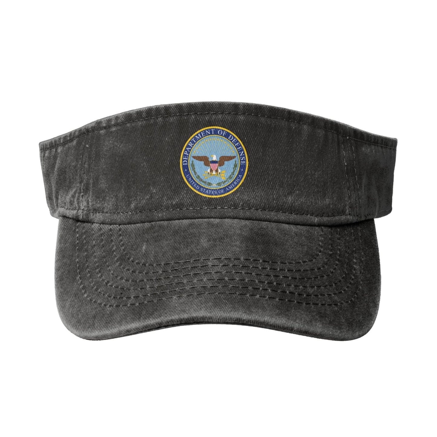 Seal Of The United States Department Of Defense Printing adjustable Empty Top Baseball Sun Cap unisex outdoor sport hat veterans gift