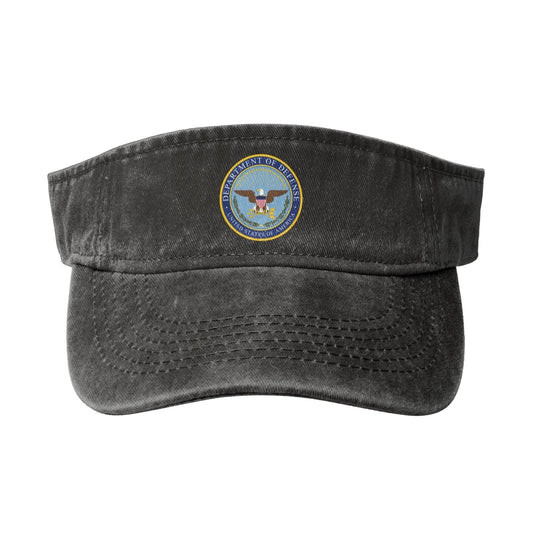 Seal Of The United States Department Of Defense Printing adjustable Empty Top Baseball Sun Cap unisex outdoor sport hat veterans gift