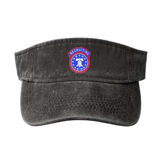 US Army Recruiting Command SSI Printing adjustable Empty Top Baseball Sun Cap unisex outdoor sport hat veterans gift