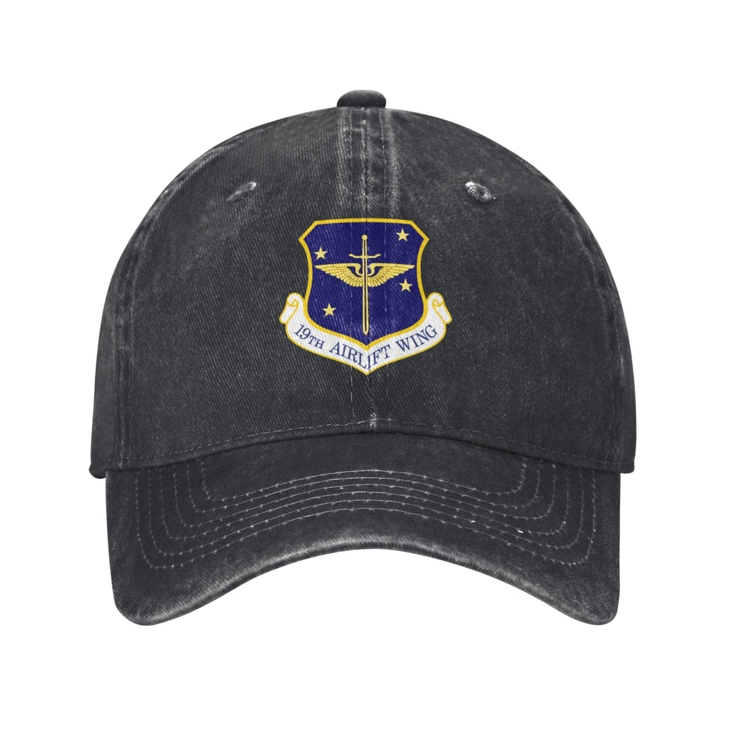 USAF- 19th Airlift Wing Printing unisex baseball cap adjustable cap veteran gift