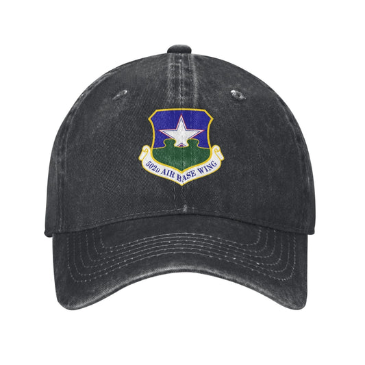 USAF-502d Air Base Wing Printing unisex baseball cap adjustable cap veteran gift