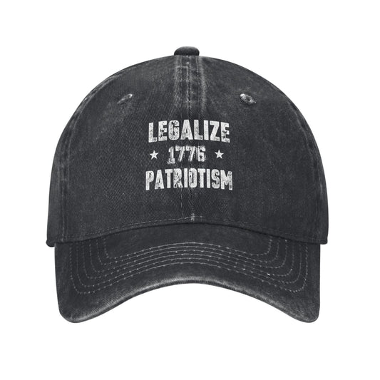 American Constitution Patriotic Printed unisex baseball cap adjustable cap outdoor sunshade trucker hat