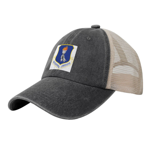 319th Air Refueling WIng Printed unisex baseball cap adjustable grid baseball cap veteran gift