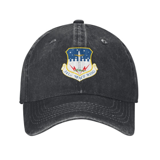 341st Space Wing Printing unisex baseball cap adjustable cap veteran gift