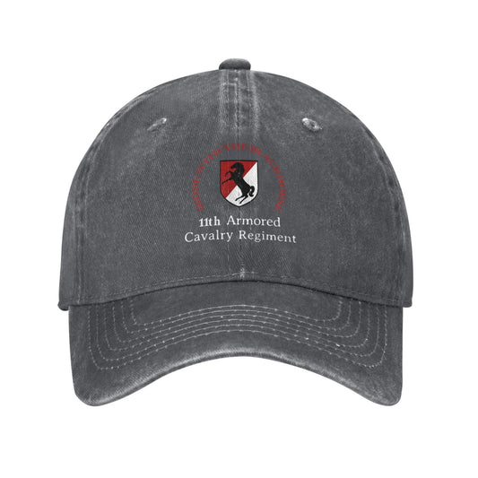 11th Armored Cavalry Regiment Printed unisex baseball cap adjustable cap outdoor sunshade trucker hat