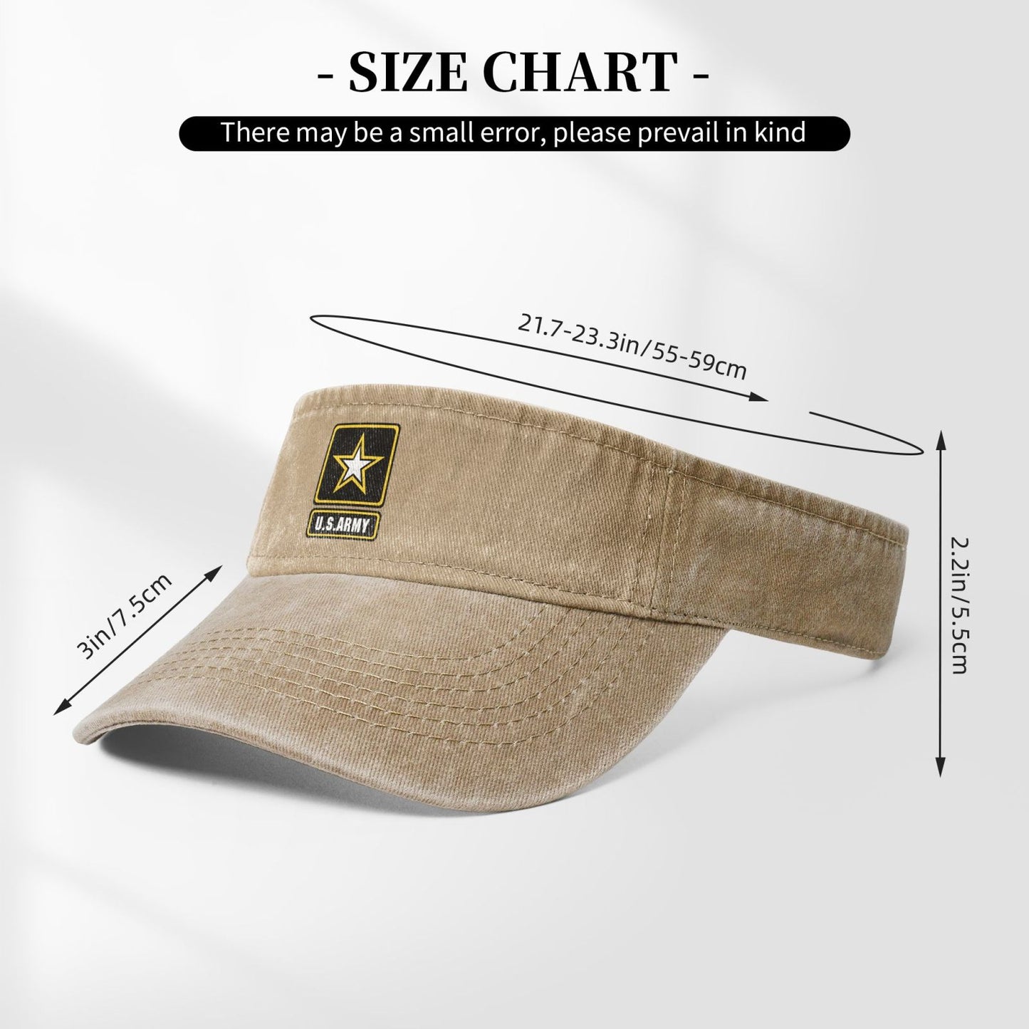 Of The United States Army Printing adjustable Empty Top Baseball Sun Cap unisex outdoor sport hat veterans gift