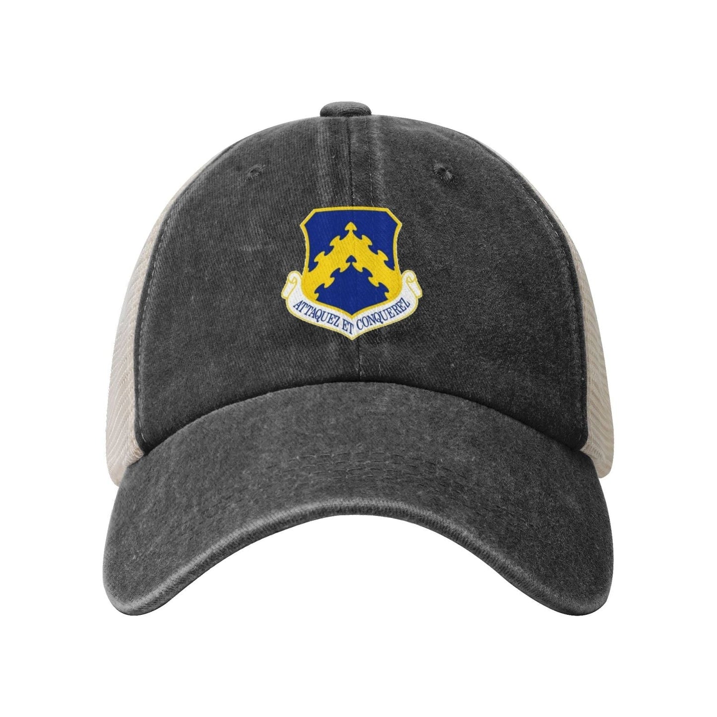 8th Fighter Wing Printed unisex baseball cap adjustable grid baseball cap veteran gift