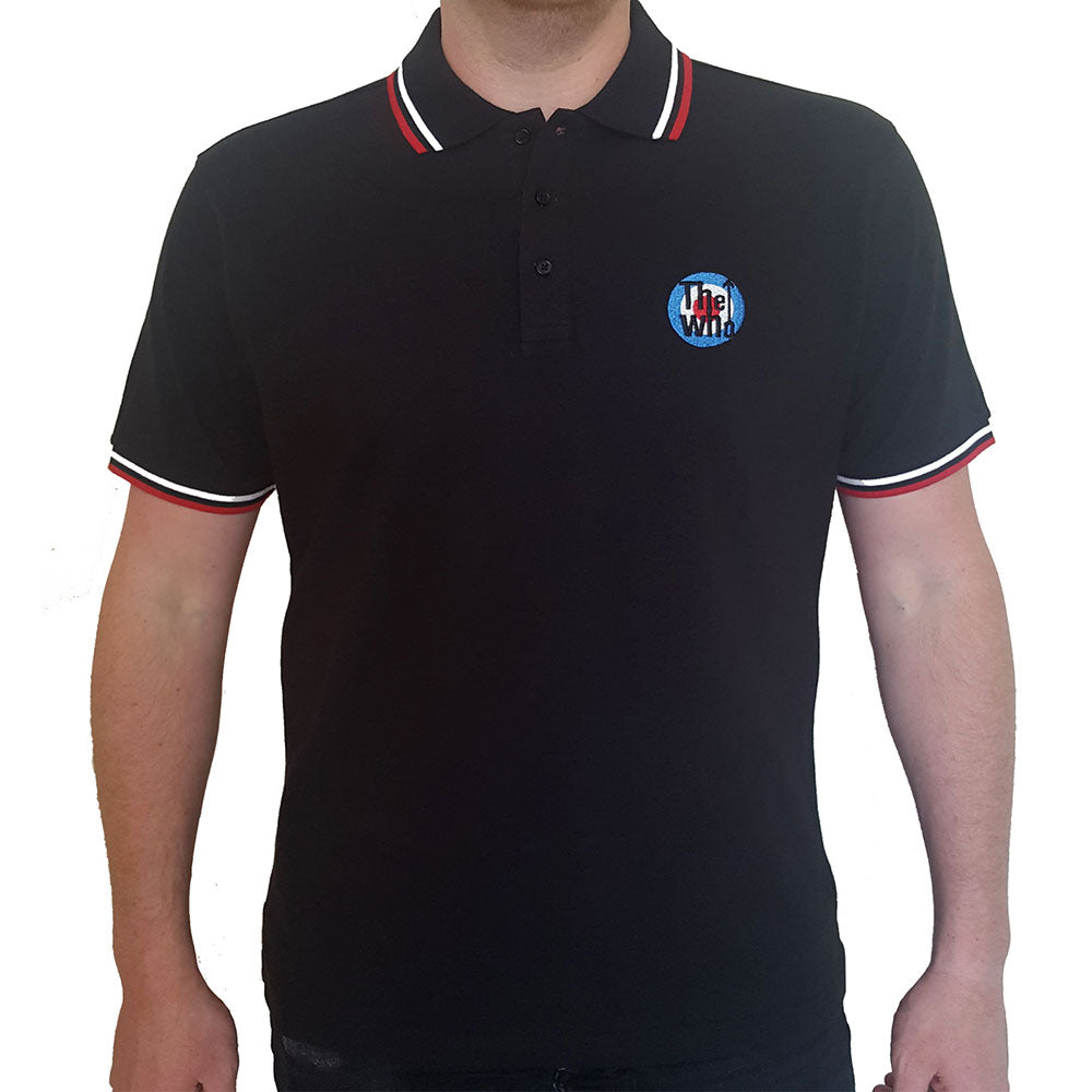 Who, The - Polo - Target Logo - Black