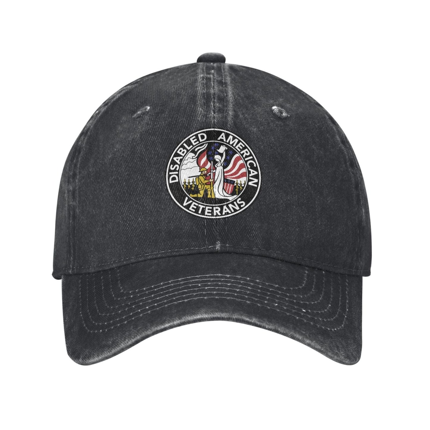 Disabled American Veterans Printed unisex baseball cap adjustable cap outdoor sunshade trucker hat