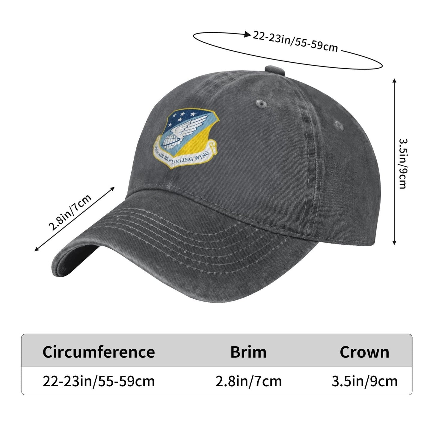 916th Air Refueling Wing Printing unisex baseball cap adjustable cap veteran gift